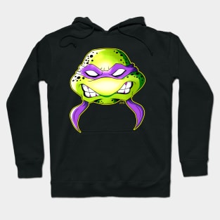 Angry Purple Ninja Turtle Hoodie